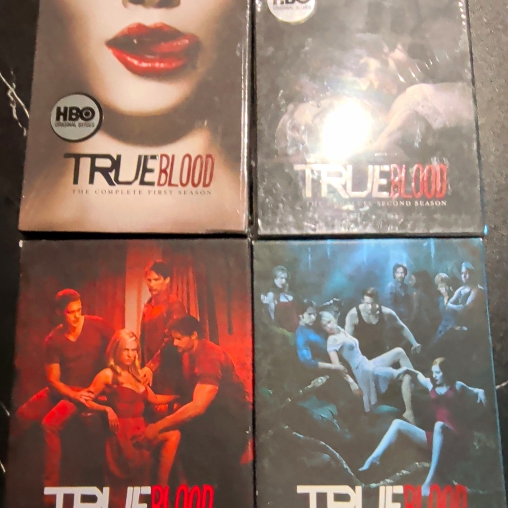 HBO True Blood Complete Seasons 1 -4  DVD TV Series Collection Set (1 And 2 New)
